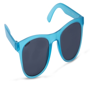 Image 2 of Black Wayfarer Sunglasses for Kids from Dash Available at Titan Eye+