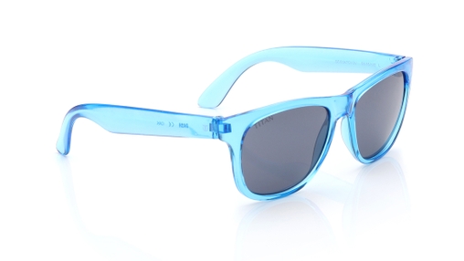 Image 2 of Grey Wayfarer Sunglasses for Kids from Dash Available at Titan Eye+
