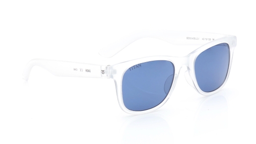 Image 2 of Blue Wayfarer Sunglasses for Kids from Dash Available at Titan Eye+