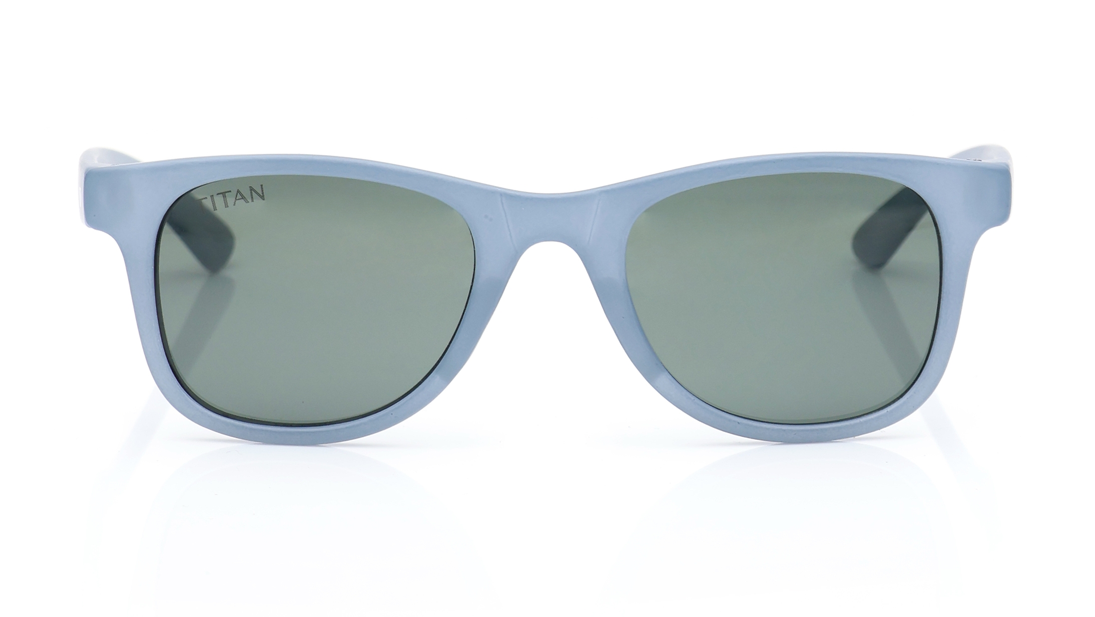 Image 1 of Green Wayfarer Sunglasses for Kids from Fastrack Available at Titan Eye+