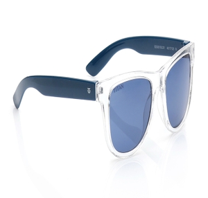 Image 2 of Blue Wayfarer Sunglasses for Kids from Dash Available at Titan Eye+