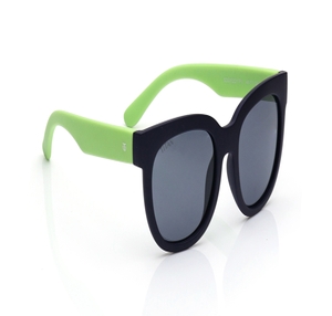 Image 2 of Grey Round Polarized Sunglasses for Kids from Dash Available at Titan Eye+