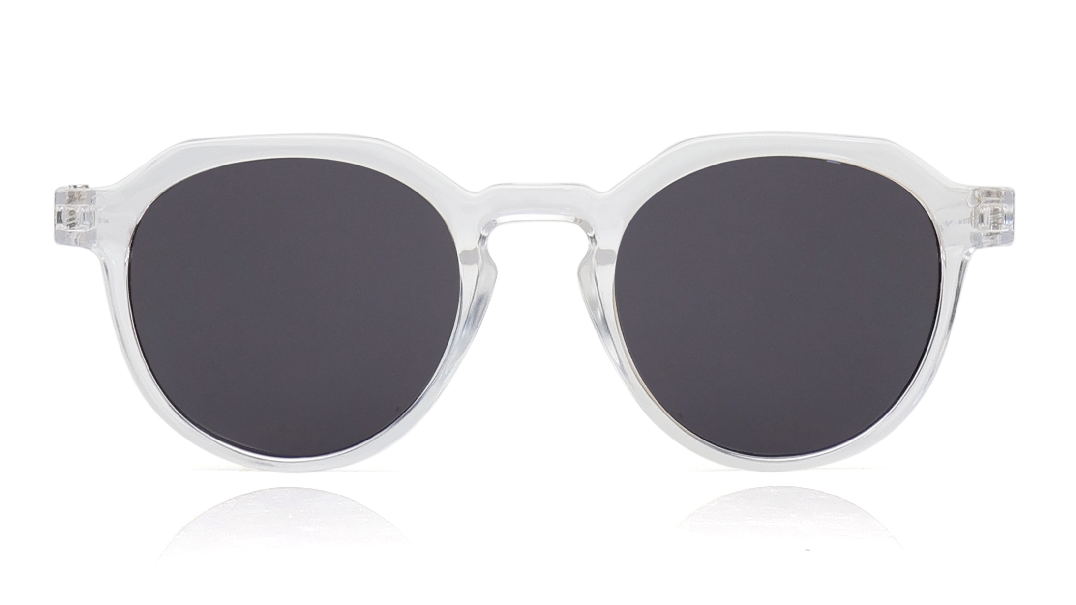 Image 1 of Smoke Geometric Sunglasses for Boys And Girls from Dash Available at Titan Eye+