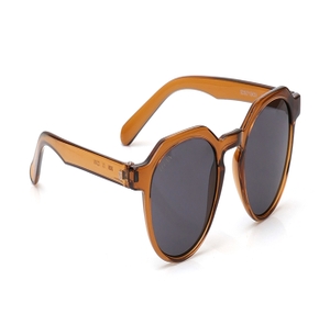 Image 2 of Smoke Geometric Sunglasses for Boys And Girls from Dash Available at Titan Eye+