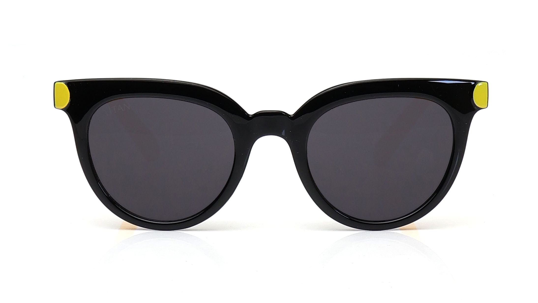 Image 1 of Smoke CatEye Sunglasses for Girls from Dash Available at Titan Eye+