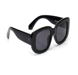 Image 2 of Smoke Oval Sunglasses for Girls from Dash Available at Titan Eye+