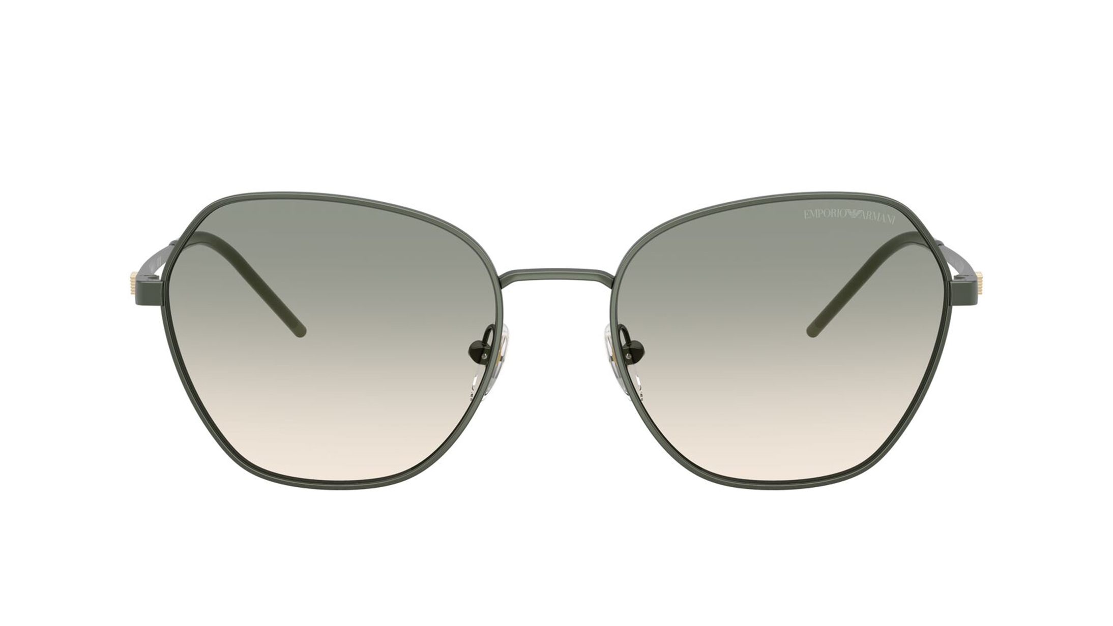 Image 1 of Grey Geometric Sunglasses for Women from Emporio Armani Available at Titan Eye+