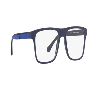 Image 2 of Transparent Rectangle Sunglasses for Men from Emporio Armani Available at Titan Eye+