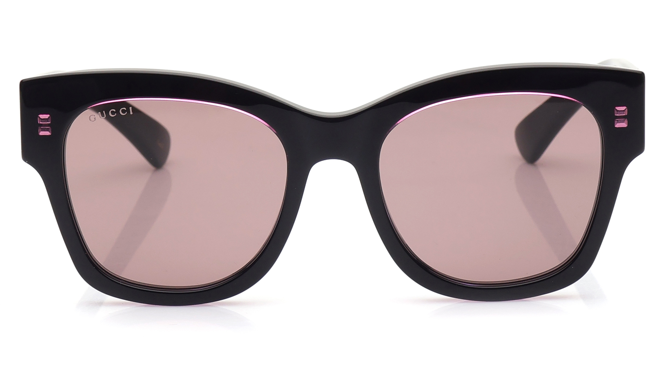 Image 1 of Violet Butterfly Sunglasses for Women from Gucci Available at Titan Eye+