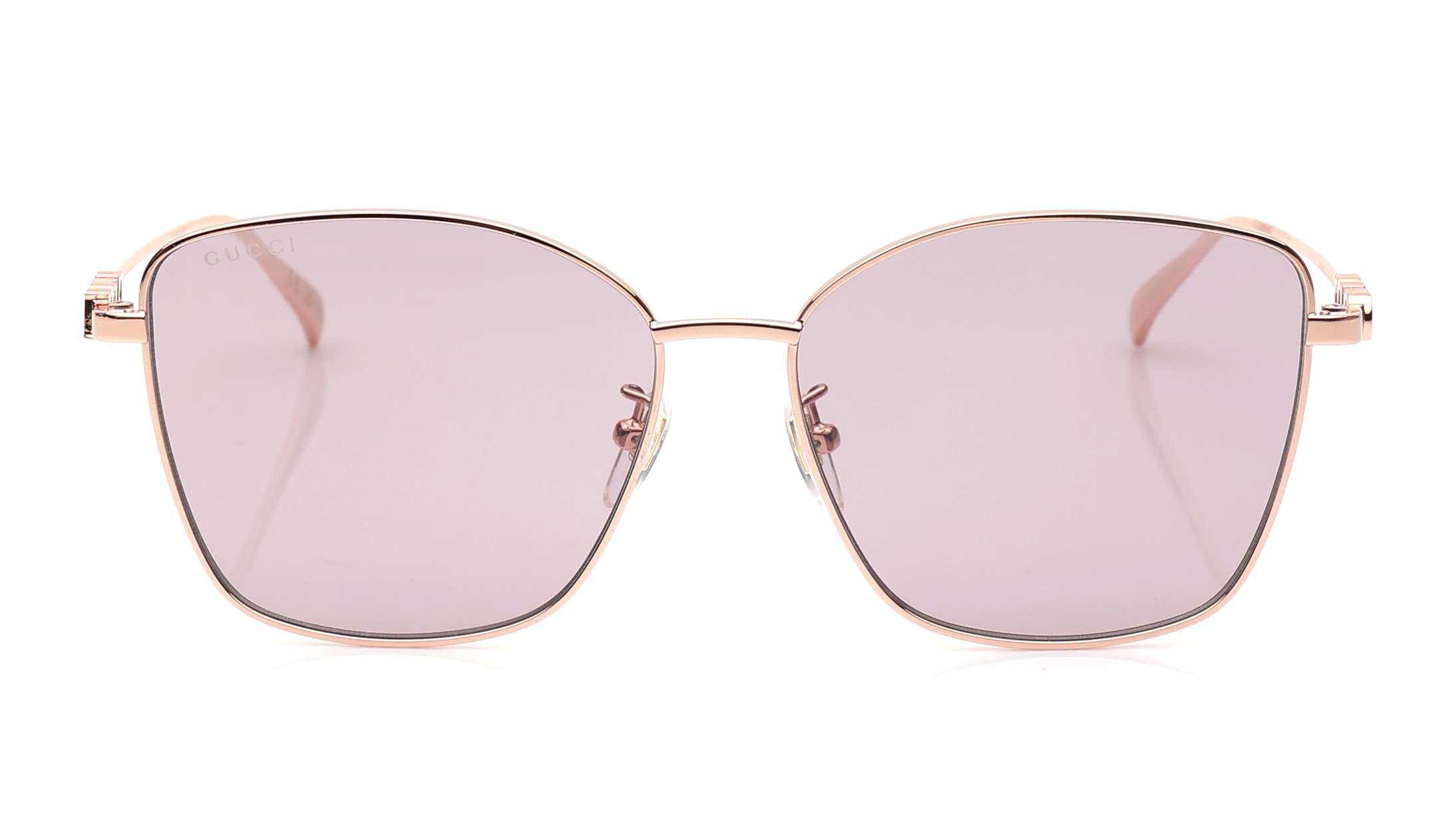 Image 1 of Violet Butterfly Sunglasses for Women from Gucci Available at Titan Eye+