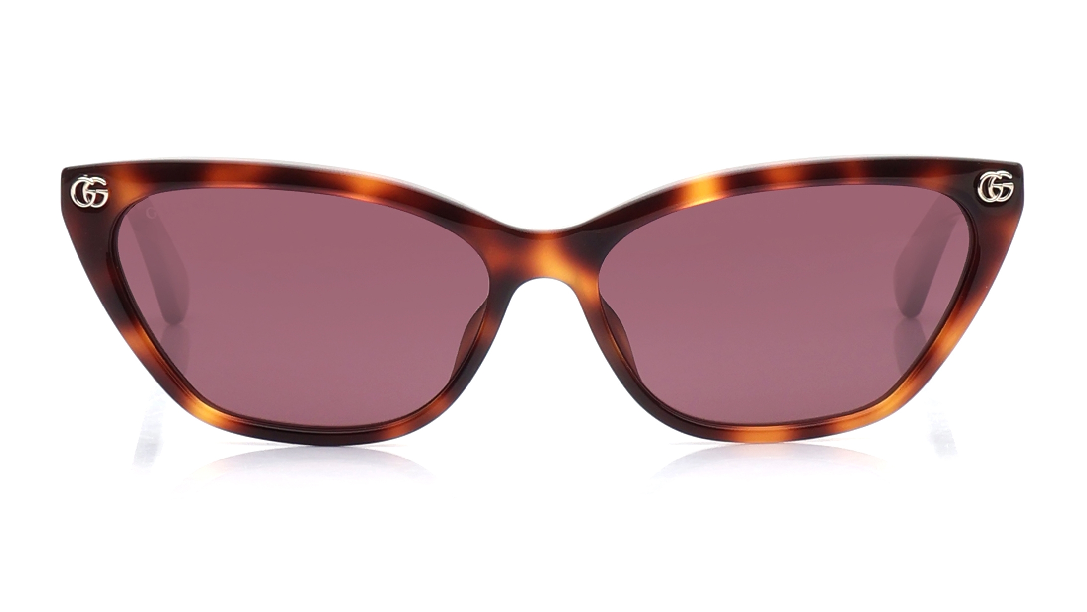 Image 1 of Violet CatEye Sunglasses for Women from Gucci Available at Titan Eye+