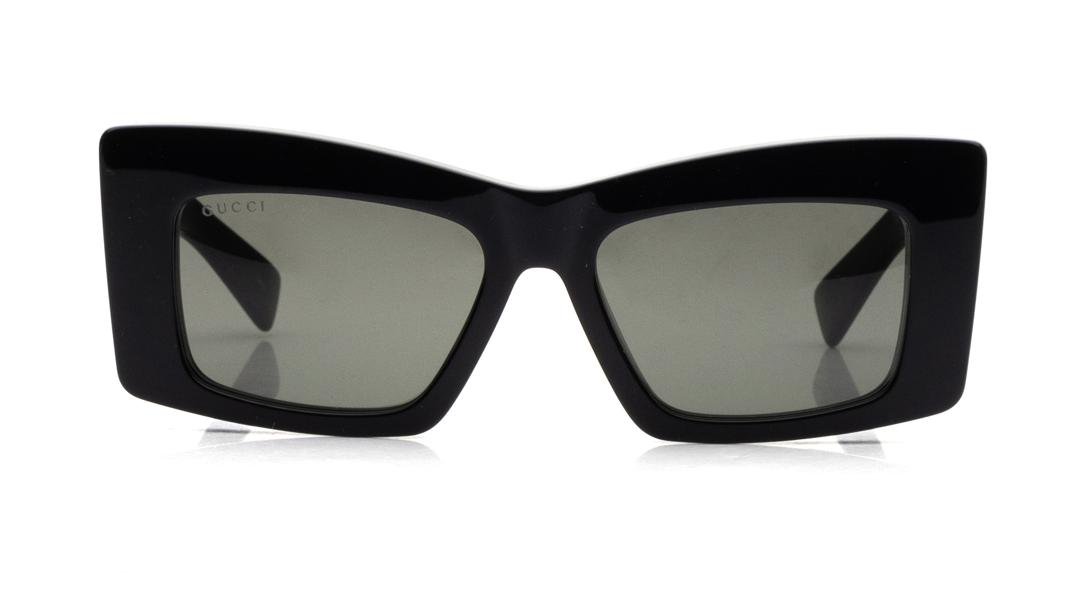 Image 1 of Grey Butterfly Sunglasses for Women from Gucci Available at Titan Eye+