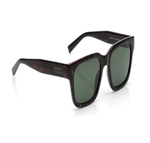Image 2 of Green Square Sunglasses for Men from Gucci Available at Titan Eye+
