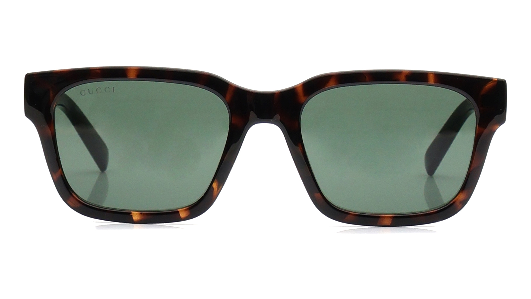 Image 1 of Green Square Sunglasses for Men from Gucci Available at Titan Eye+