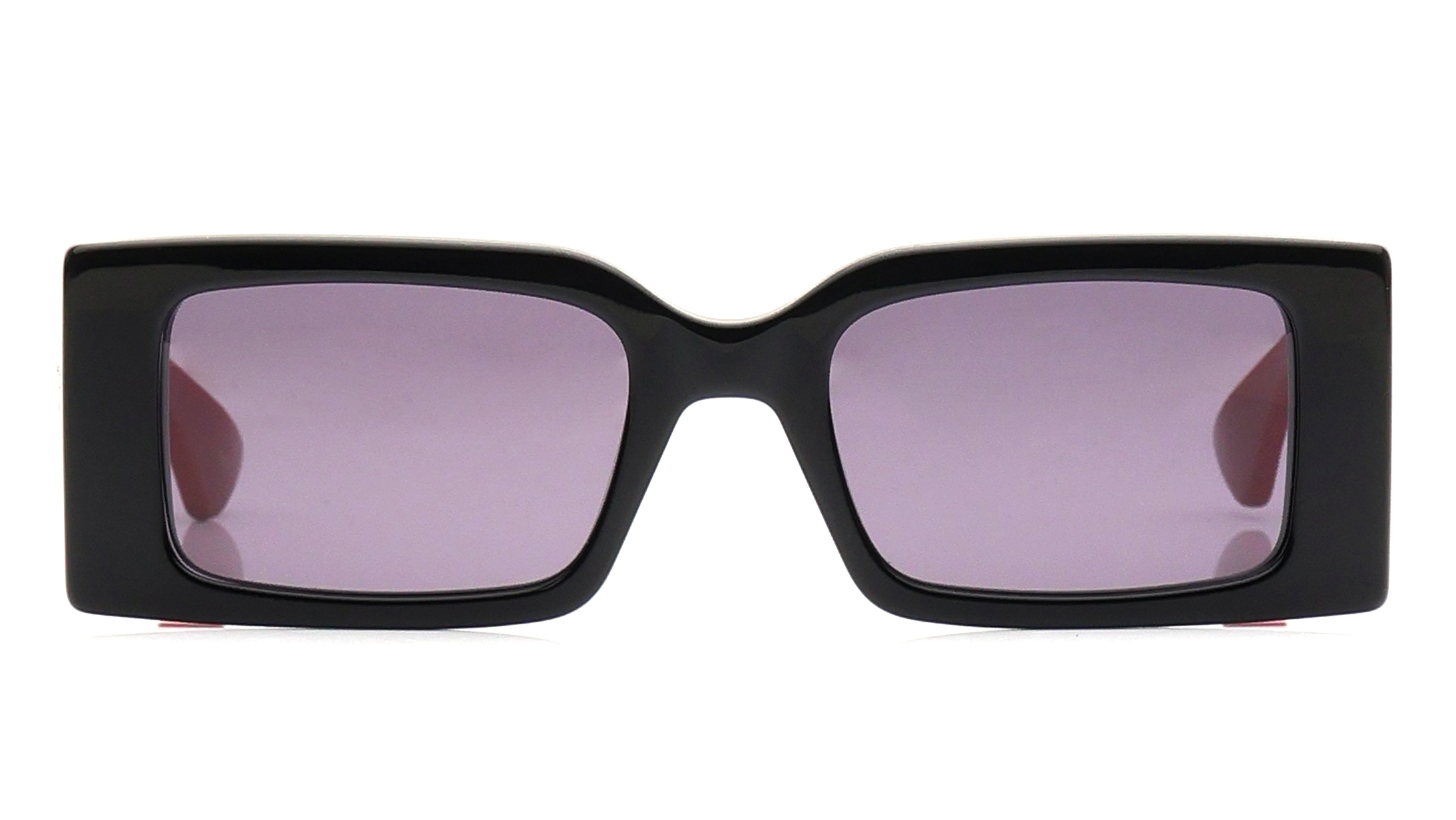 Image 1 of Purple Rectangle Sunglasses for Women from Gucci Available at Titan Eye+