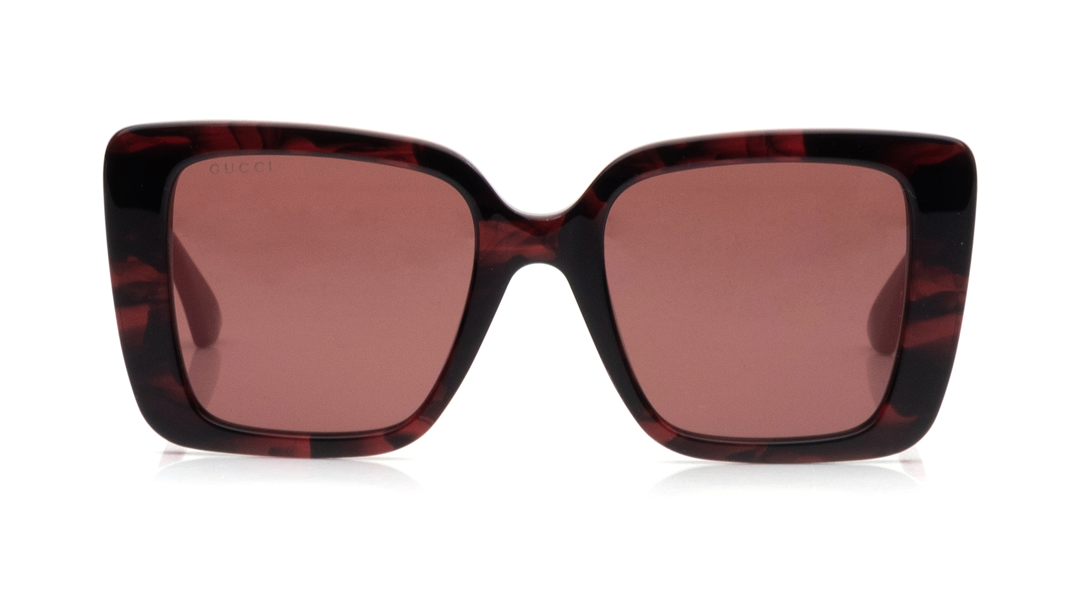 Image 1 of RED Rectangle Sunglasses for Women from Gucci Available at Titan Eye+