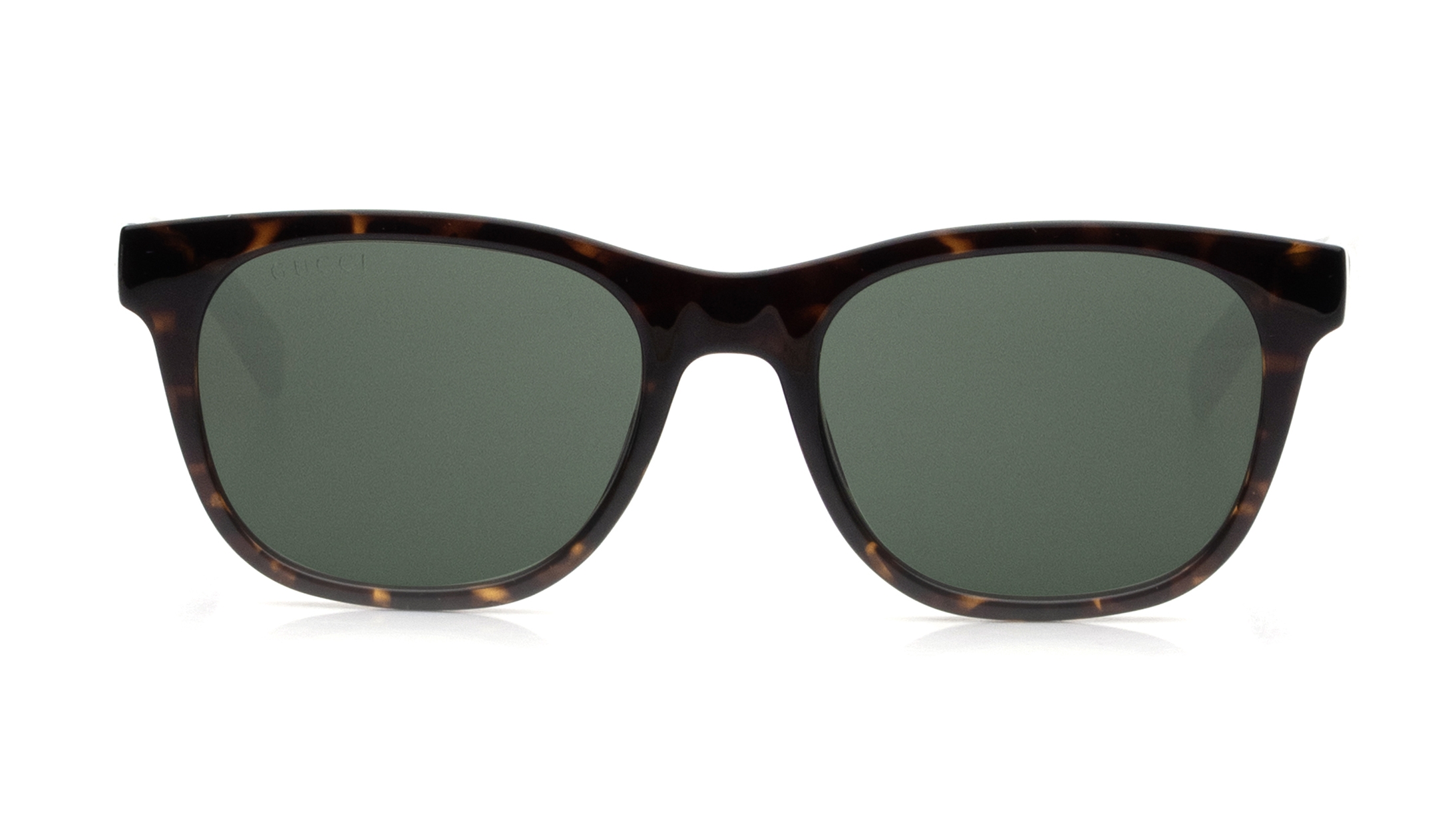 Image 1 of Green Round Sunglasses for Men from Gucci Available at Titan Eye+