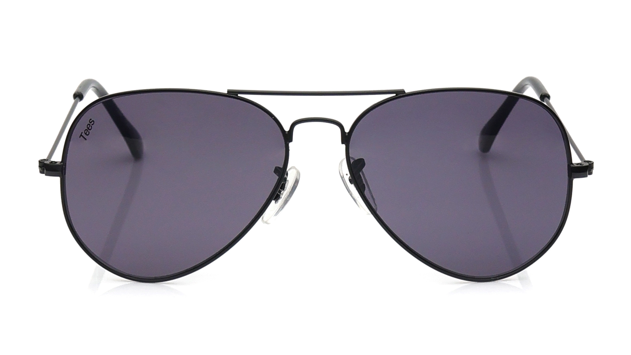 Image 1 of Grey Aviator Sunglasses for Men and Women from Tees By Fastrack Available at Titan Eye+