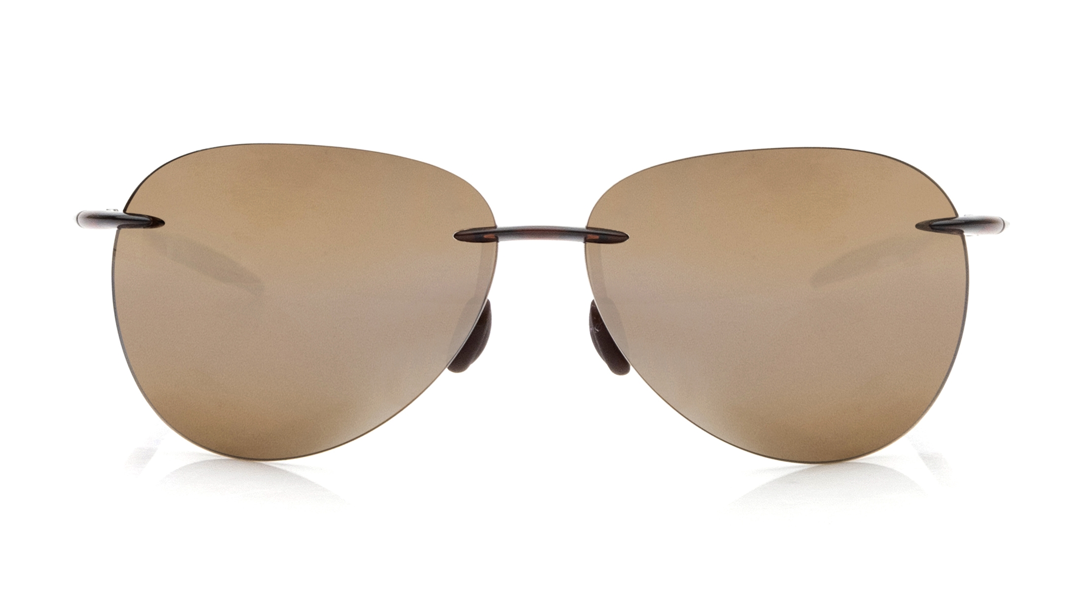 Image 1 of Bronze Teardrop Sunglasses for Men And Women from Maui Jim Available at Titan Eye+