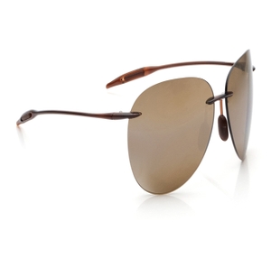 Image 2 of Bronze Teardrop Sunglasses for Men And Women from Maui Jim Available at Titan Eye+