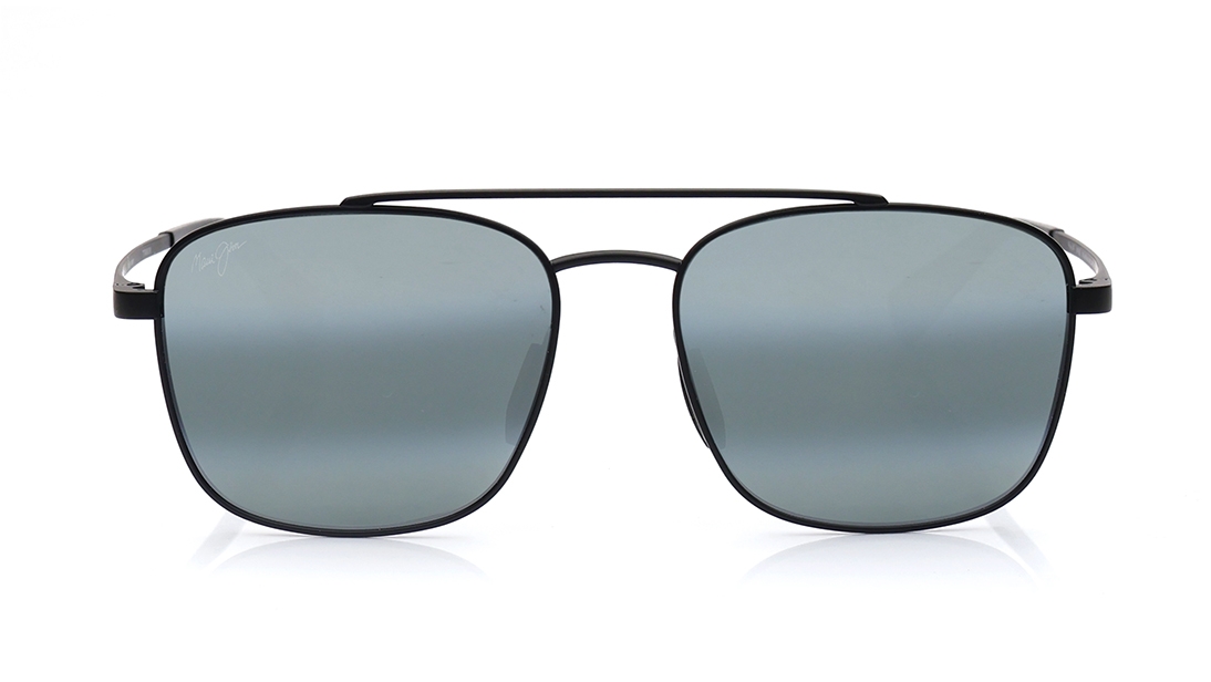 Image 1 of Grey Navigator Sunglasses for Men from Maui Jim Available at Titan Eye+
