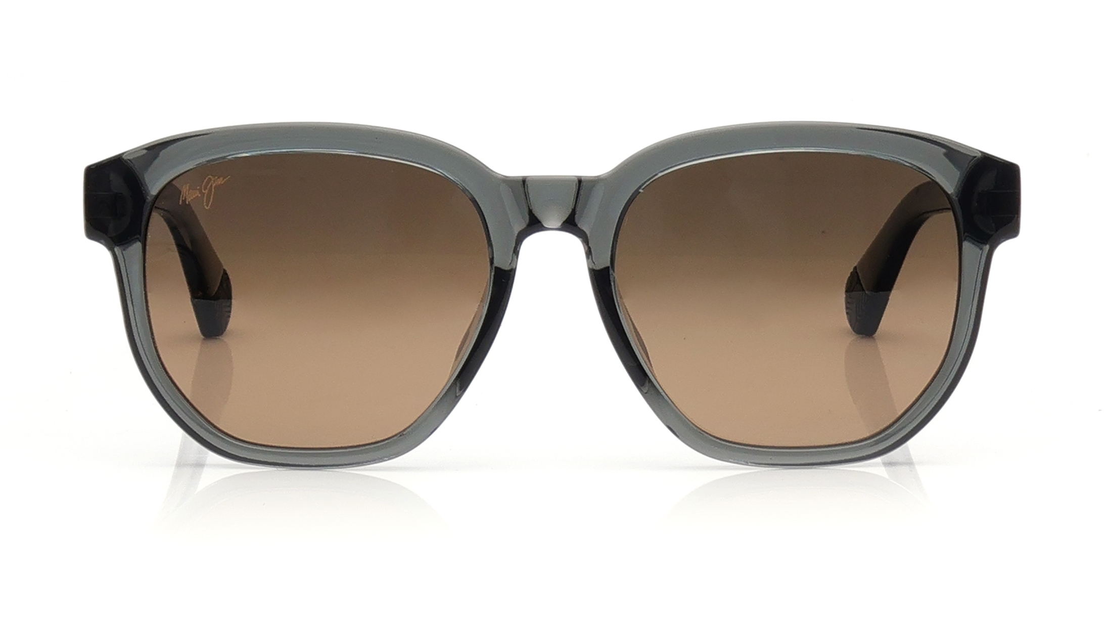 Image 1 of Bronze Round Sunglasses for Men from Maui Jim Available at Titan Eye+