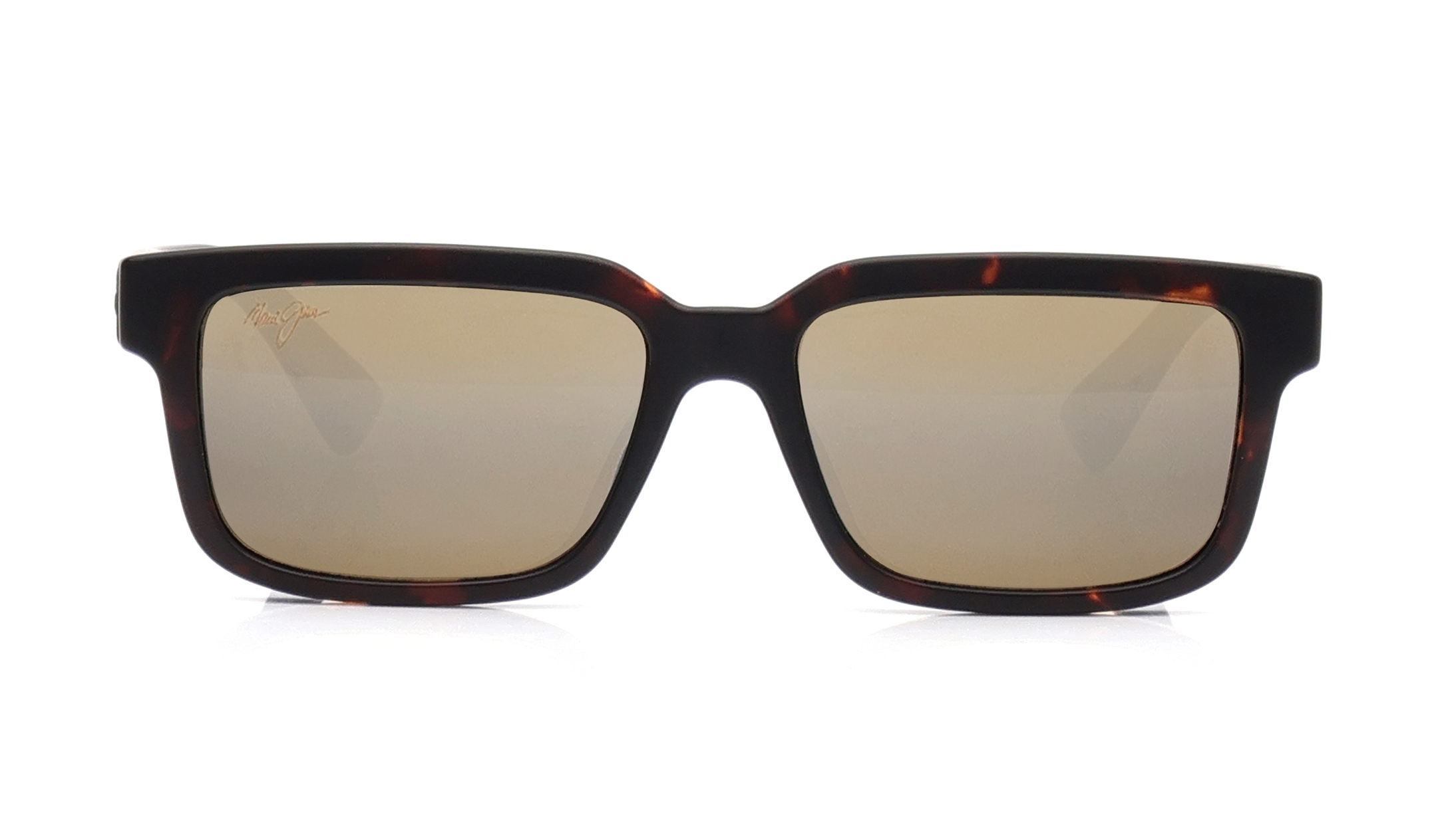 Image 1 of Bronze Rectangle Sunglasses for Men And Women from Maui Jim Available at Titan Eye+