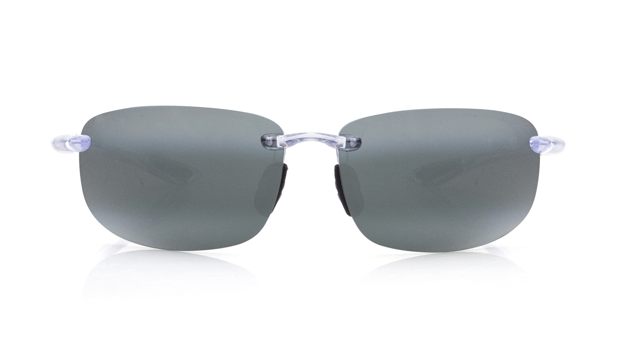 Image 1 of Grey Rectangle Sunglasses for Men And Women from Maui Jim Available at Titan Eye+