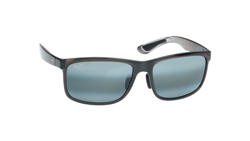 Image 2 of Blue Rectangle Polarized Sunglasses for Men and Women from Maui Jim Available at Titan Eye+