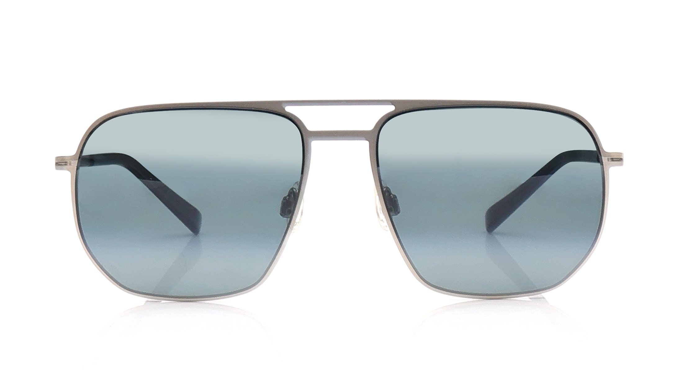 Image 1 of Grey Square Sunglasses for Men And Women from Maui Jim Available at Titan Eye+