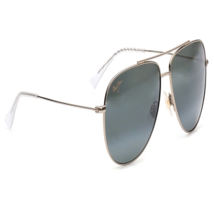 Image 2 of Grey Aviator Sunglasses for Men and Women from Maui Jim Available at Titan Eye+