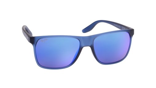 Image 2 of Blue Rectangle Sunglasses for Men from Maui Jim Available at Titan Eye+