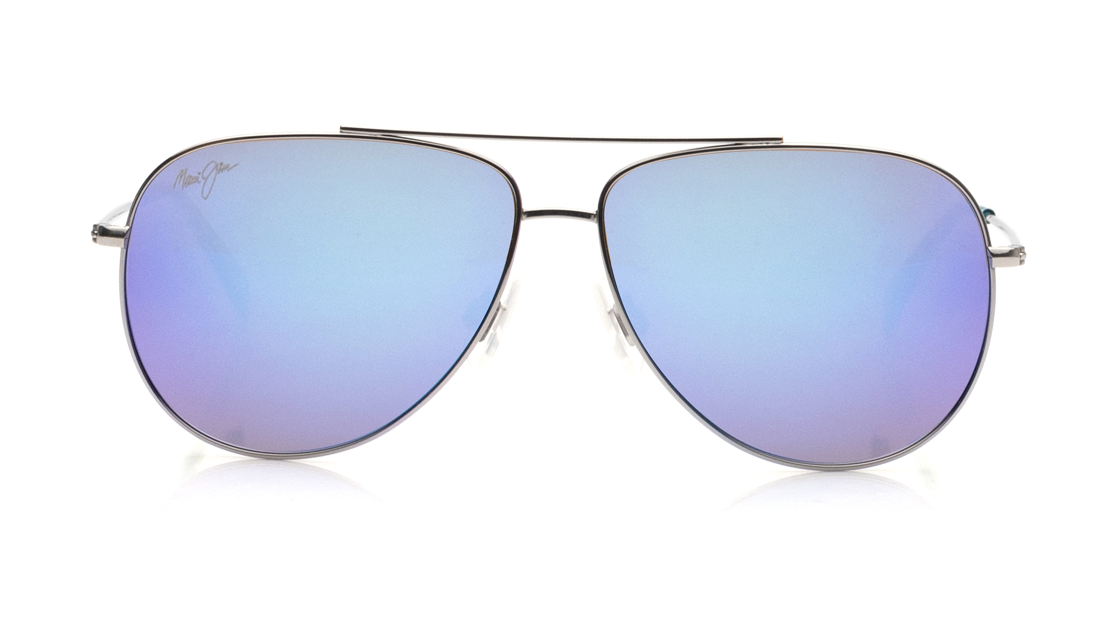 Image 1 of Blue Aviator Sunglasses for Men And Women from Maui Jim Available at Titan Eye+