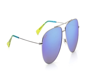 Image 2 of Blue Aviator Sunglasses for Men And Women from Maui Jim Available at Titan Eye+