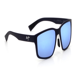 Image 2 of Blue Rectangle Sunglasses for Men from Maui Jim Available at Titan Eye+