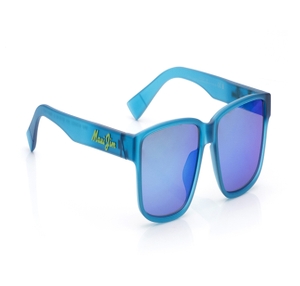 Image 2 of Blue Rectangle Sunglasses for Men from Maui Jim Available at Titan Eye+