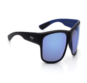 Image 2 of Blue Rectangle Sunglasses for Men from Maui Jim Available at Titan Eye+