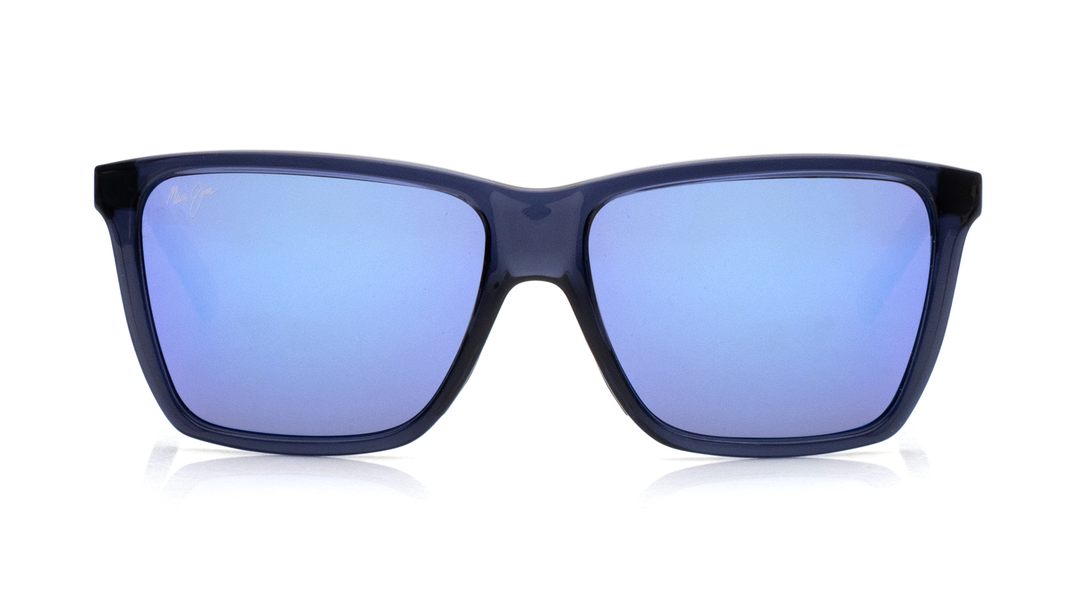 Image 1 of Blue Square Sunglasses for Men And Women from Maui Jim Available at Titan Eye+