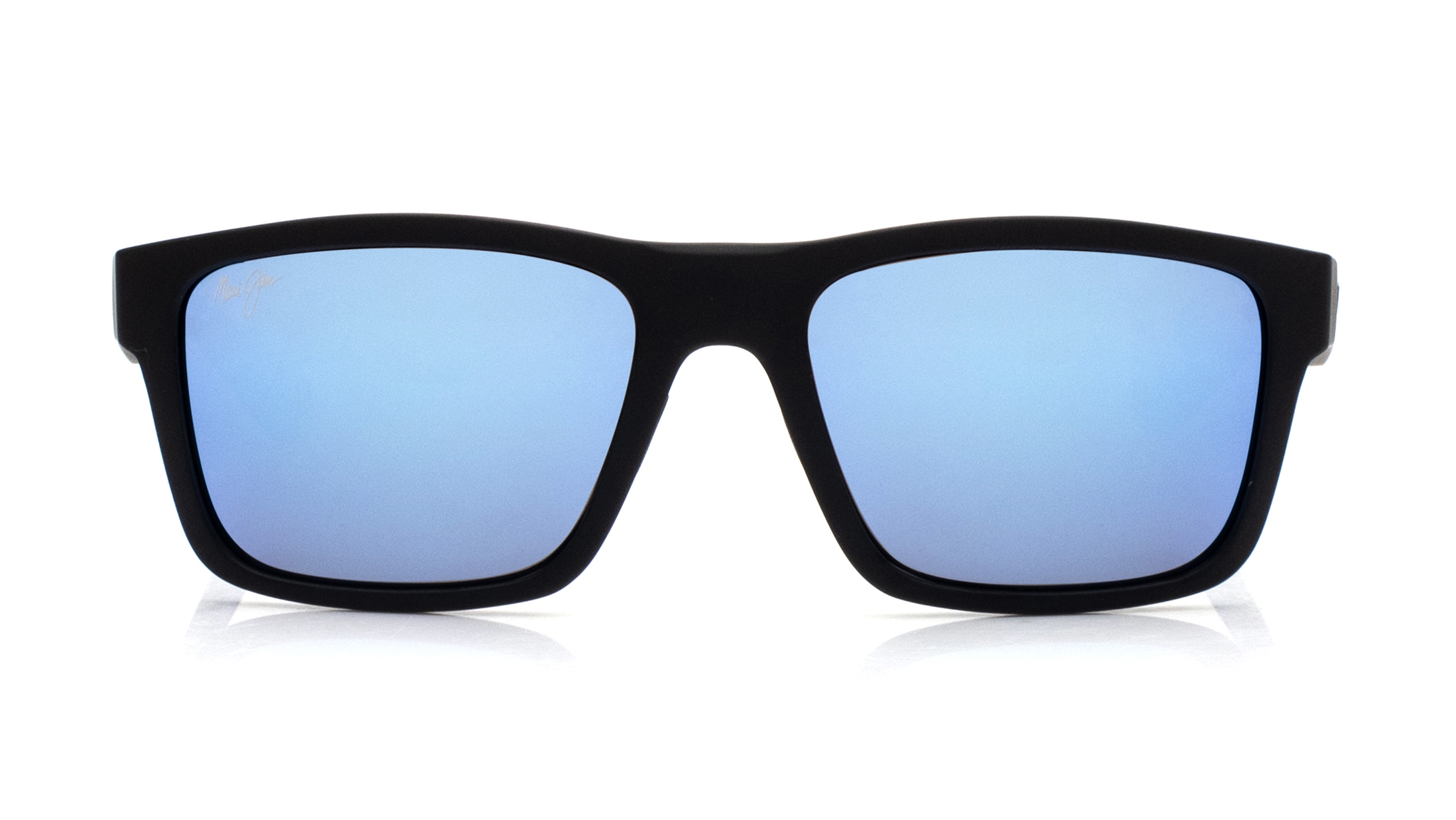 Image 1 of Blue Rectangle Sunglasses for Men And Women from Maui Jim Available at Titan Eye+