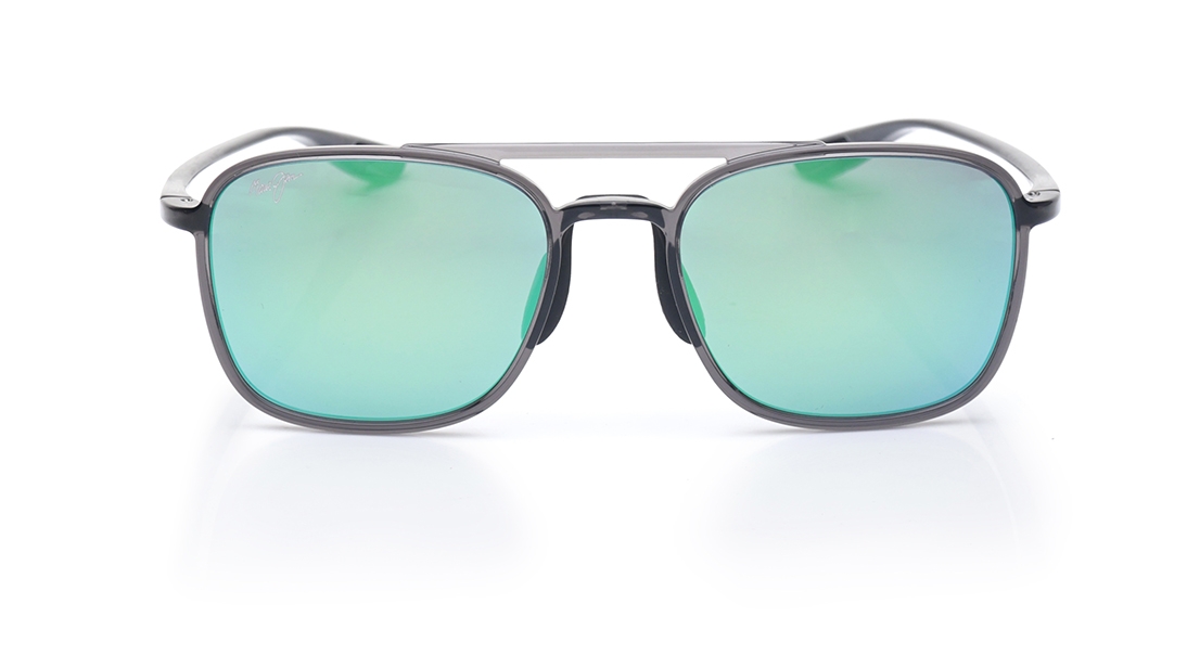 Image 1 of Green Square Sunglasses for Men And Women from Maui Jim Available at Titan Eye+