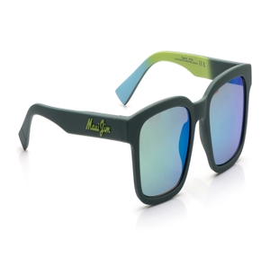 Image 2 of Green Square Sunglasses for Men And Women from Maui Jim Available at Titan Eye+