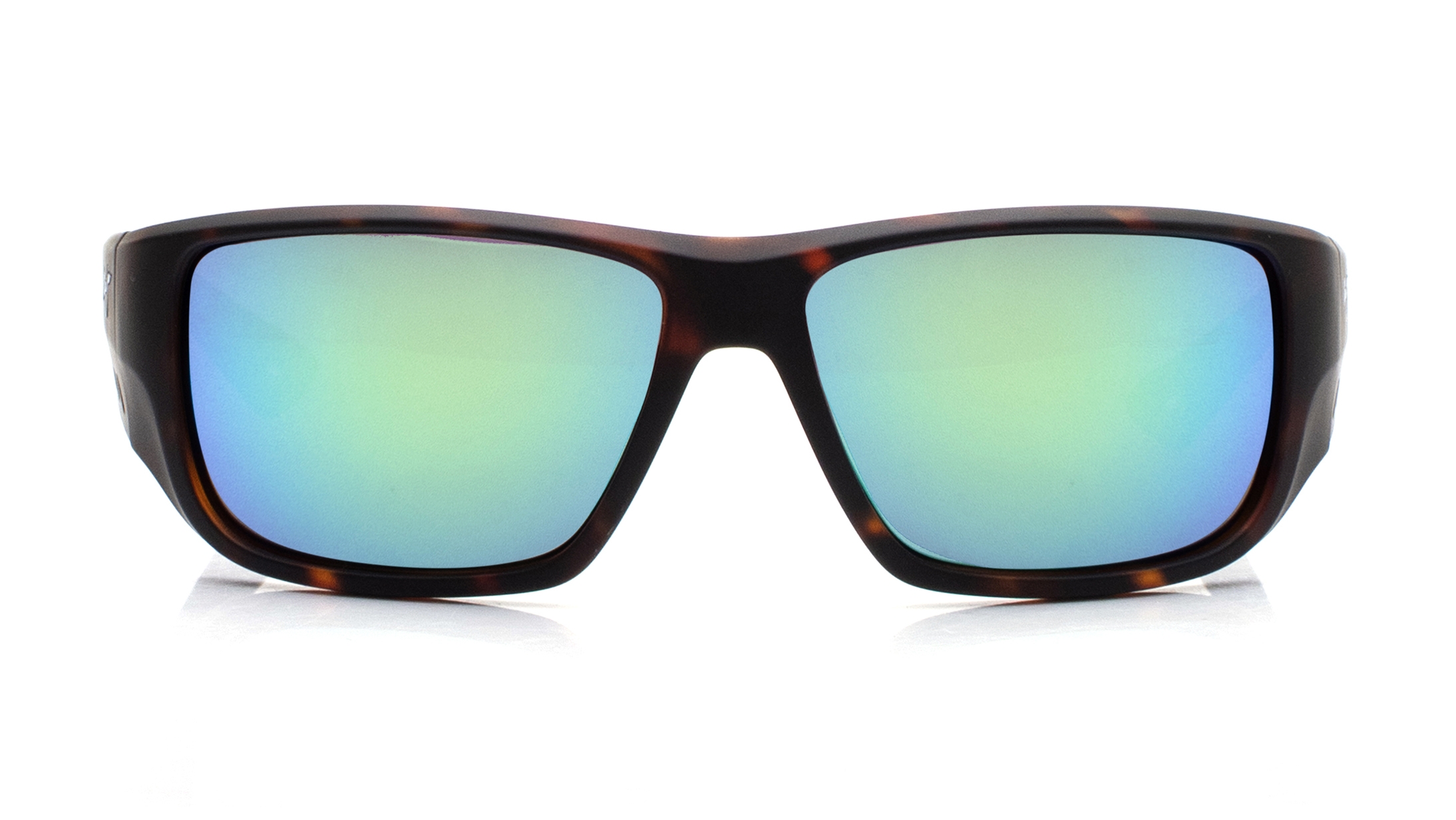 Image 1 of Green Rectangle Sunglasses for Men from Maui Jim Available at Titan Eye+