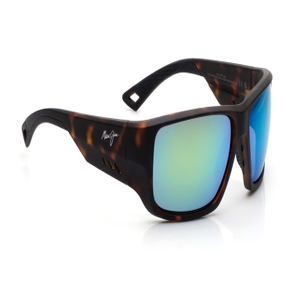 Image 2 of Green Rectangle Sunglasses for Men from Maui Jim Available at Titan Eye+