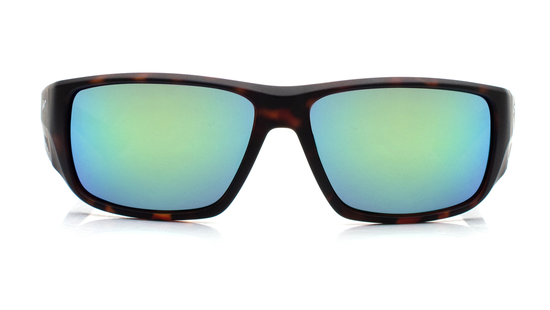 Image 1 of Green Rectangle Sunglasses for Men from Maui Jim Available at Titan Eye+