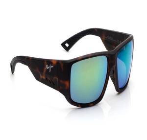 Image 2 of Green Rectangle Sunglasses for Men from Maui Jim Available at Titan Eye+