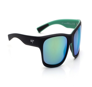 Image 2 of Green Rectangle Sunglasses for Men from Maui Jim Available at Titan Eye+