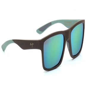 Image 2 of Green Rectangle Sunglasses for Men and Women from Maui Jim Available at Titan Eye+