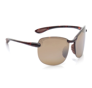 Image 2 of Bronze Oval Sunglasses for Men And Women from Maui Jim Available at Titan Eye+