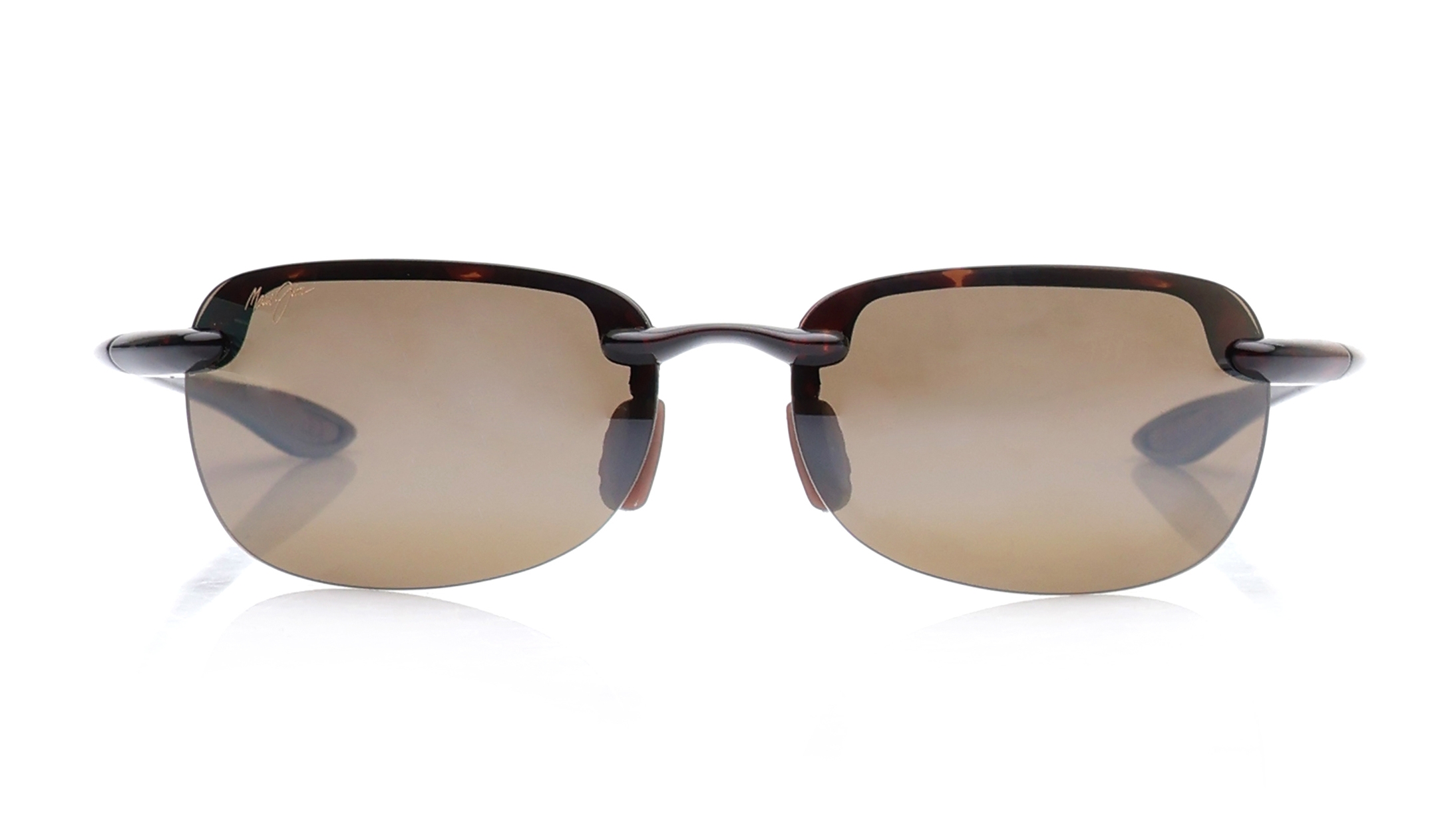 Image 1 of Bronze Rectangle Sunglasses for Men And Women from Maui Jim Available at Titan Eye+