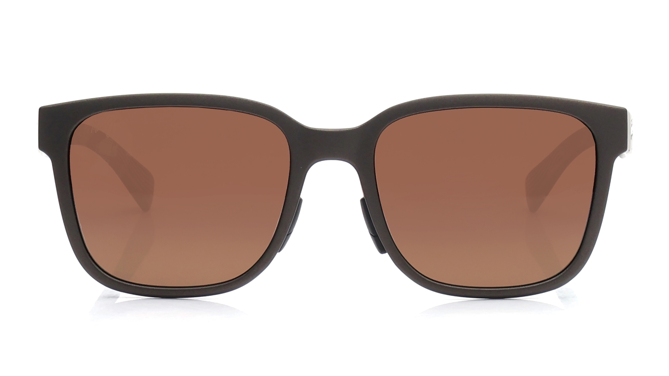 Image 1 of Bronze Round Sunglasses for Men from Maui Jim Available at Titan Eye+